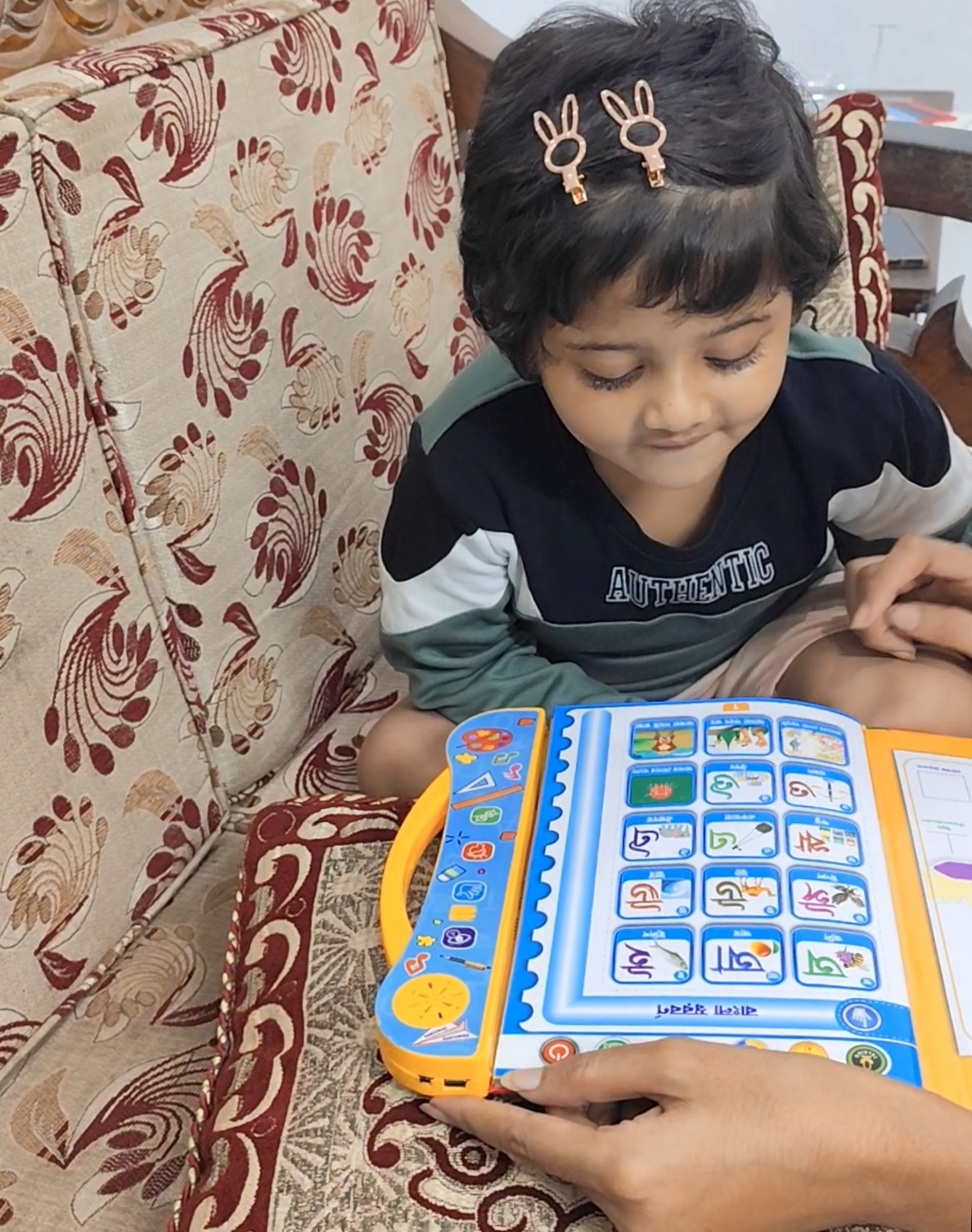 Intelligence Talking Book Shikkakosh – 36+ Smart Learning Topics | Rechargeable Talking Book with Sound, Lights, Writing Board & Trilingual Education (Bangla–English–Arabic) - Image 2